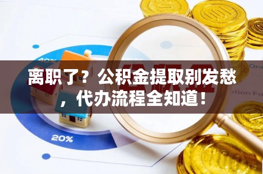 尚志离职了？公积金提取别发愁，代办流程全知道！